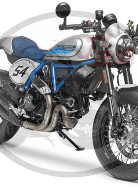 杜卡迪Superleggera V4改装车把后视镜手把套尾端镜倒车镜