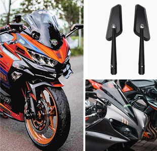 川崎NINJA650R ER-6F NINJA400R Z1000SX摩托车后视镜改装倒视镜