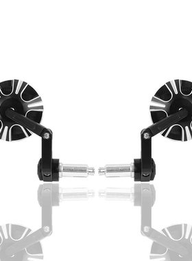 适用杜卡迪自游1100Scrambler攀爬者800全新碳纤改装复古手把镜