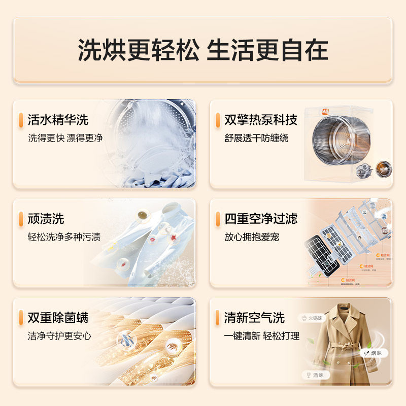 Haier/海尔GA100-S53E+XQG130-LE53E