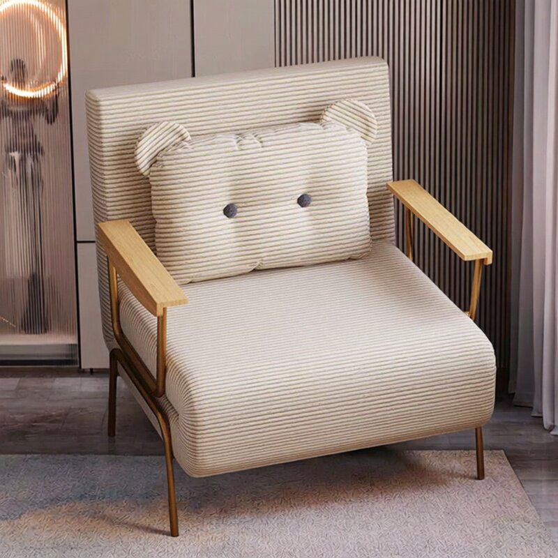 2026新沙发床小户型多功能可折叠客厅双人坐卧两用简约布艺伸缩床