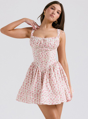 party dress women strapless slim bodycon sundress elegant