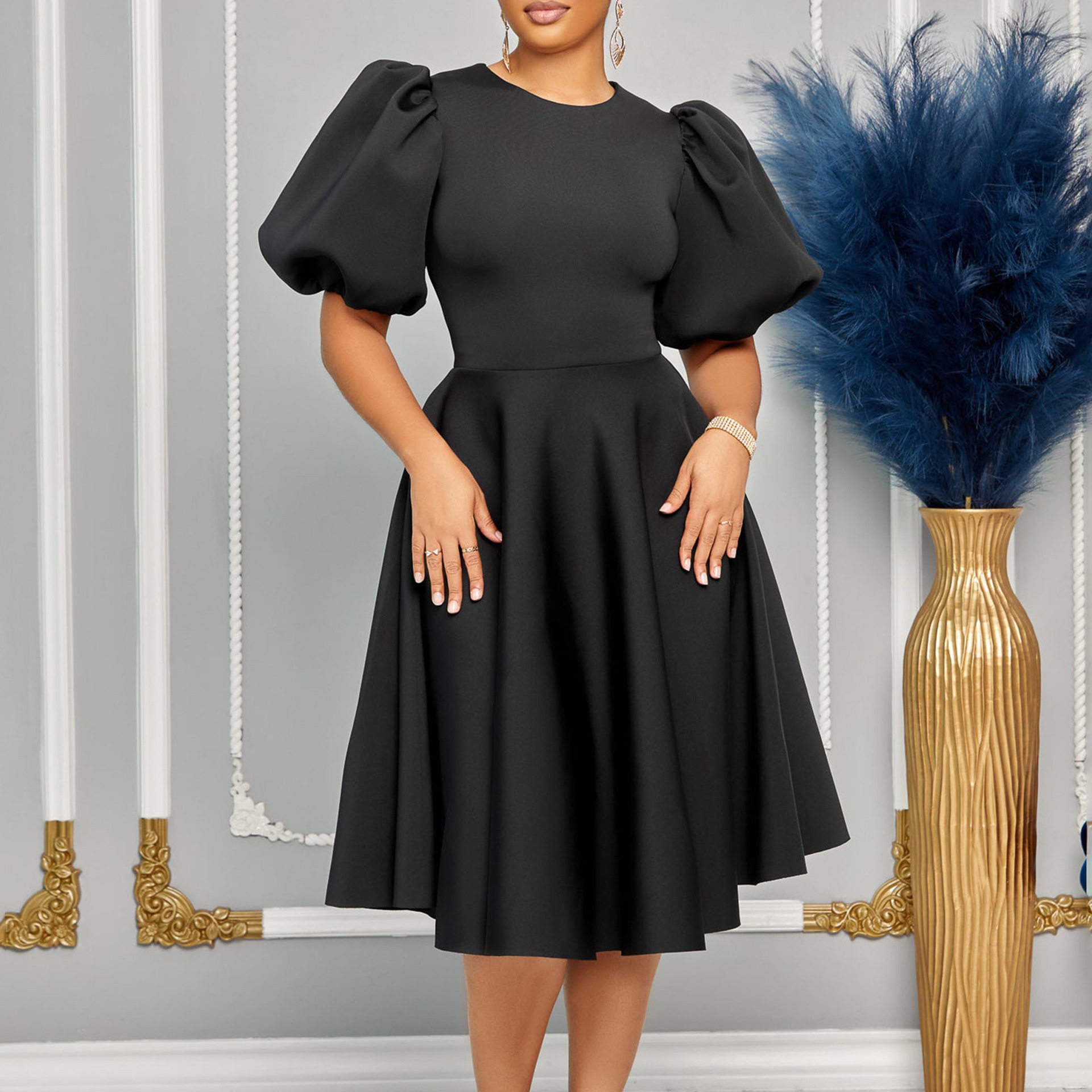 fashion women dress outfits dresses vestidos女裙d3178欧美图片