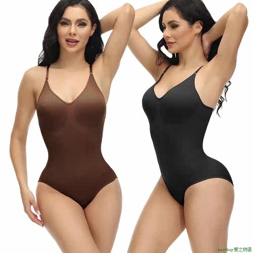 Slimming Bodysuit Women One-Piece Shapewear欧美无缝连体衣女
