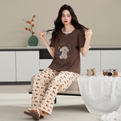 female wash homewear pajamas pajama student easy clothes