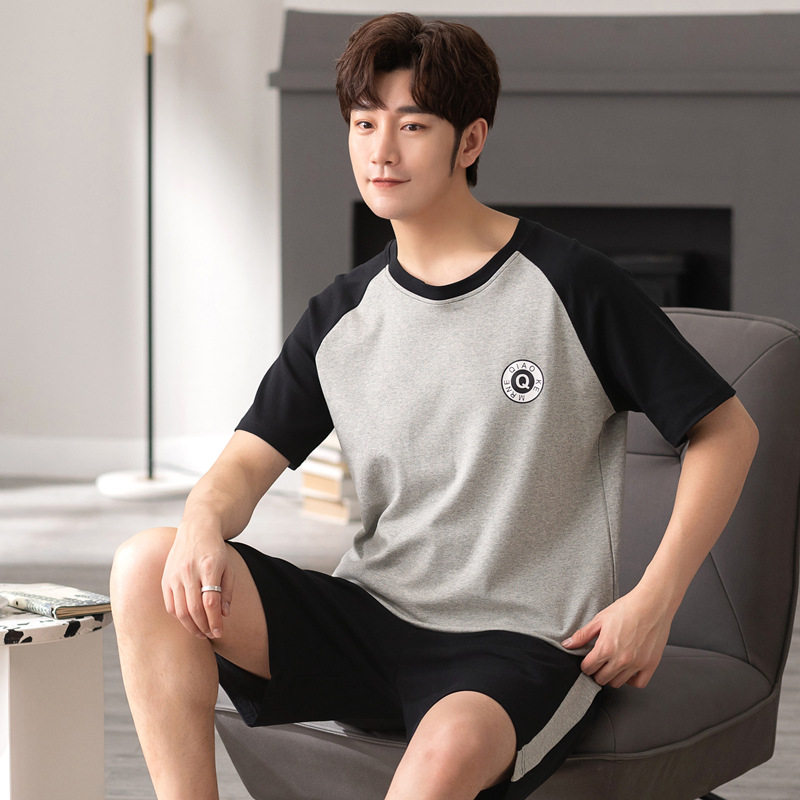 Plus Size Men's Pajamas Quality Homewear Sleepwear maleMR