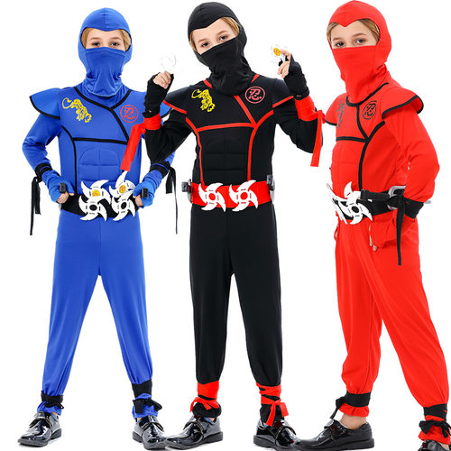 boys halloween gifts ninja deluxe costume for kids outfit