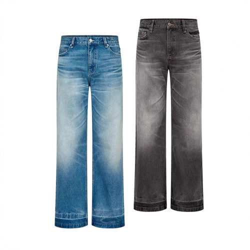 Versatile Denims Pants Loose Jeans Baggy Trousers高货 “冰川