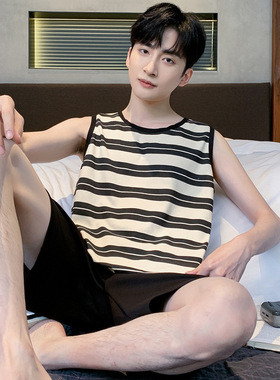 Plus Size Men's Pajamas Quality Homewear Sleepwear male