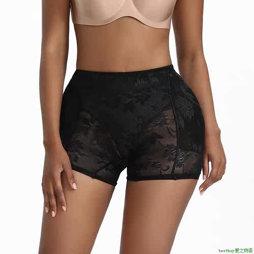 Women Underwear Body Shaper Briefs Shorts蕾丝透气提臀翘臀丰