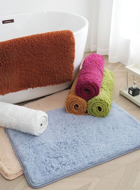 Water absorbtion anti slip bathroom mat thickened carpet mat