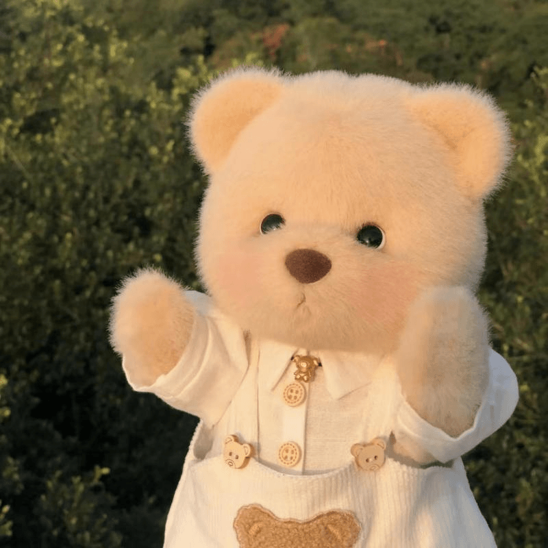 520礼物手工小熊玩偶娃娃公仔正版关节熊公仔毛绒玩具送女生礼物