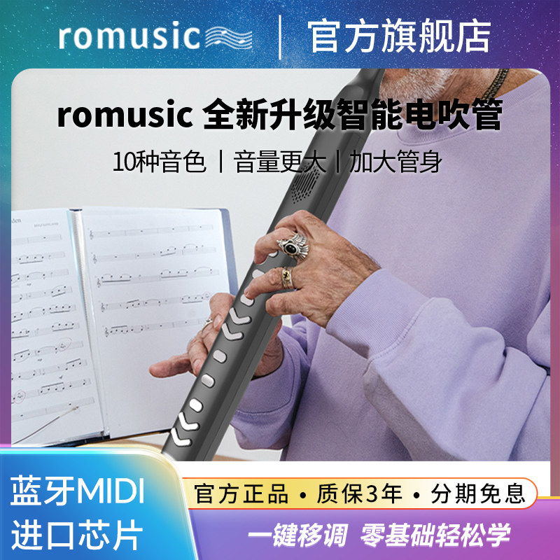 romusic电吹管电萨克斯成人老年人专用电子管葫芦丝笛子乐器大全属于什么档次？