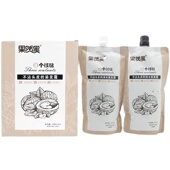 果然黑三3个核桃清水染发膏黑发霜植物健康染发剂纯黑色不沾头皮