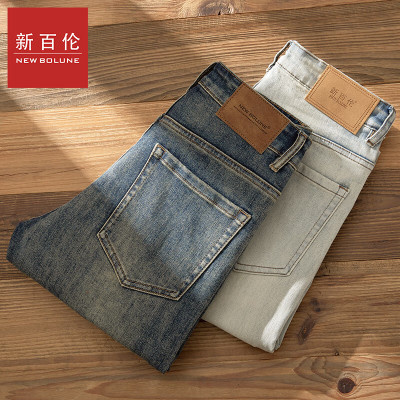 长裤牛仔裤新百伦拉链洗水四季