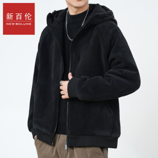 新百伦秋天卫衣男青年宽松舒适潮流百搭时尚休闲防风保暖耐看外套