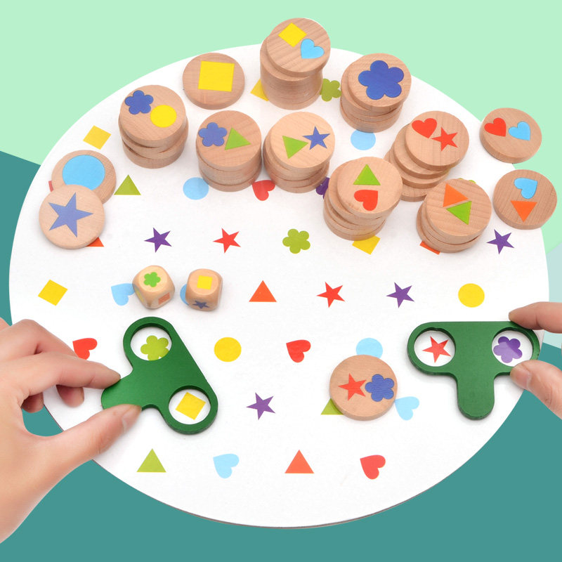 幼儿园益智区域游戏材料大班小中活动儿童记忆专注力训练找图玩具