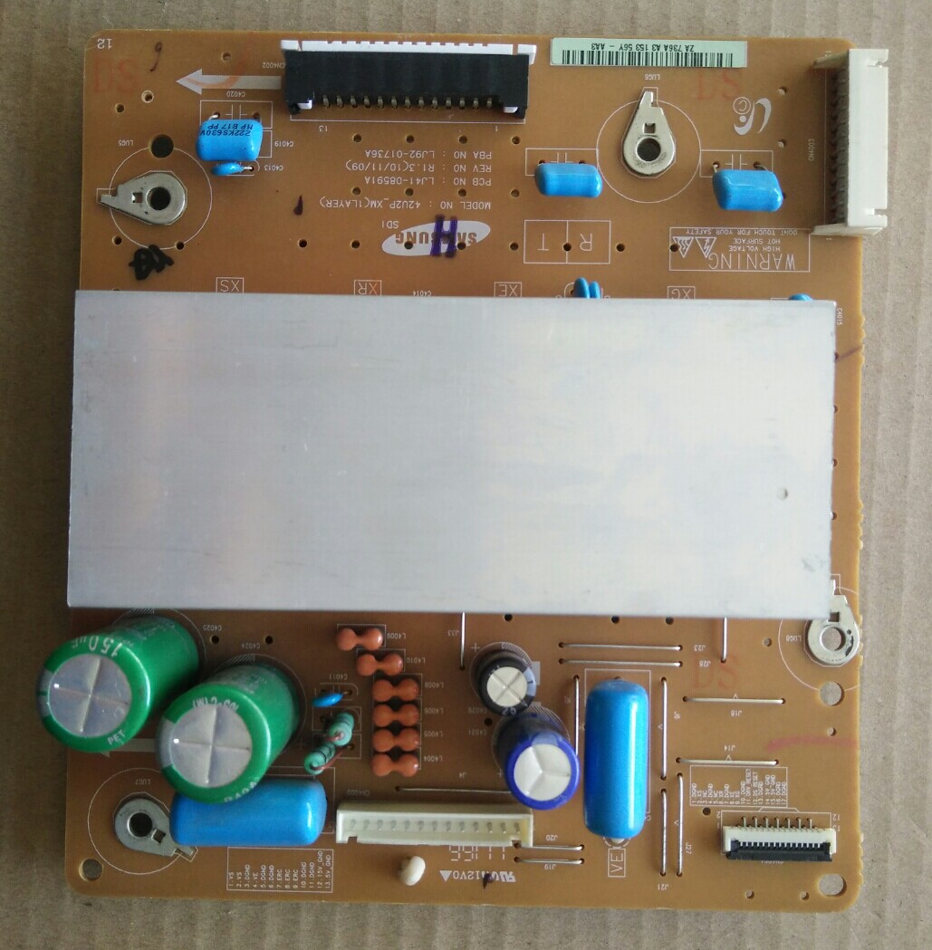 原装长虹3DTV42738X等离子Z板LJ41-08591A  LJ92-01736A测好 现货 - 实物图