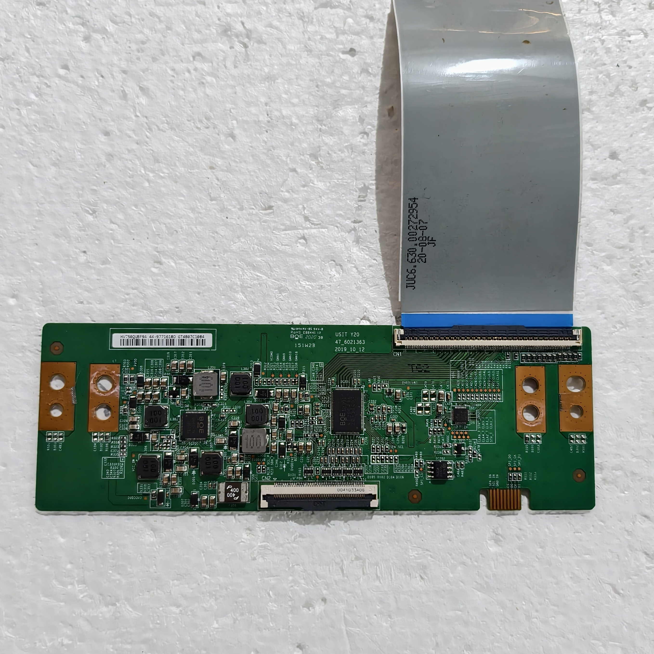 原装长虹75D4PS电视逻辑板 47-6021363 白条码 HV750QUBF9A 测好