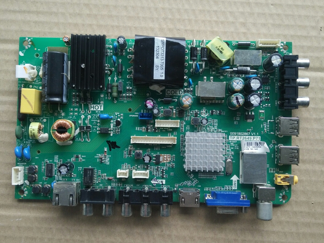 原装海尔LD40U3100 主板TP.RT2649.P71 屏H400EHC-BS测试好 现货