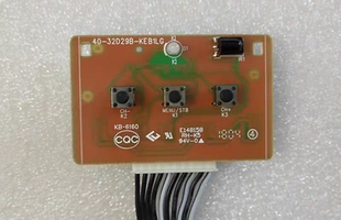 原装TCL D43A810L40F3303B L49A810A按键接收板40-32D29B-KEB1LG