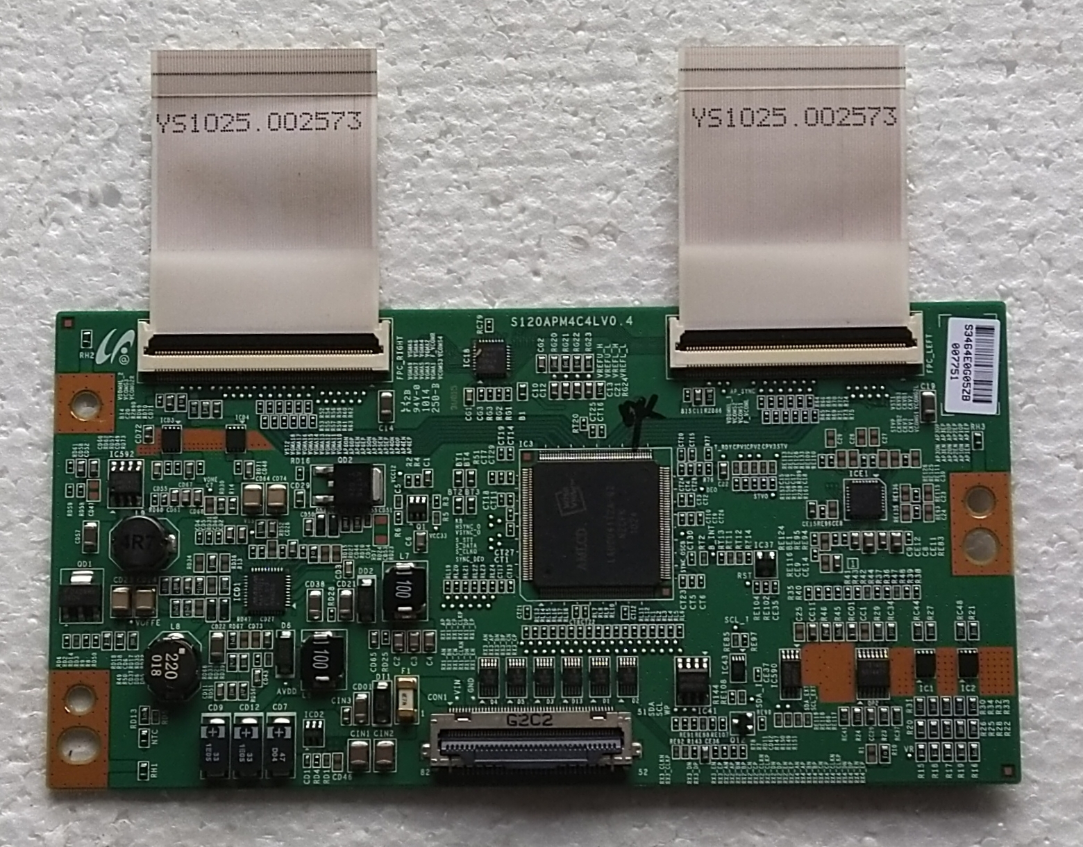 原装 三星 UA55C6200UF 逻辑板 S120APM4C4LV0.4实物图 测试完好