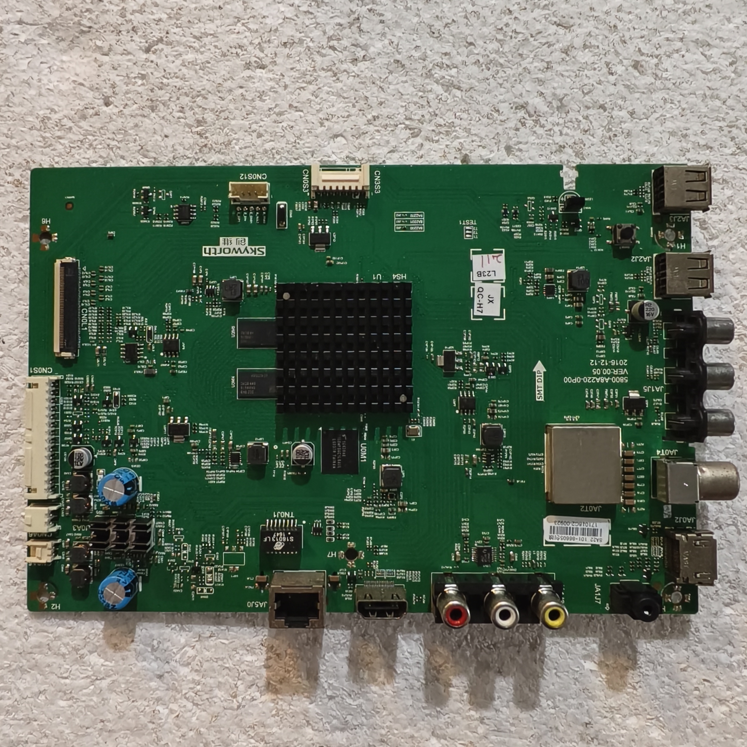 原装创维55G6A主板5800-A8A220-0P00配屏RDL550WY CD0-100 测试好