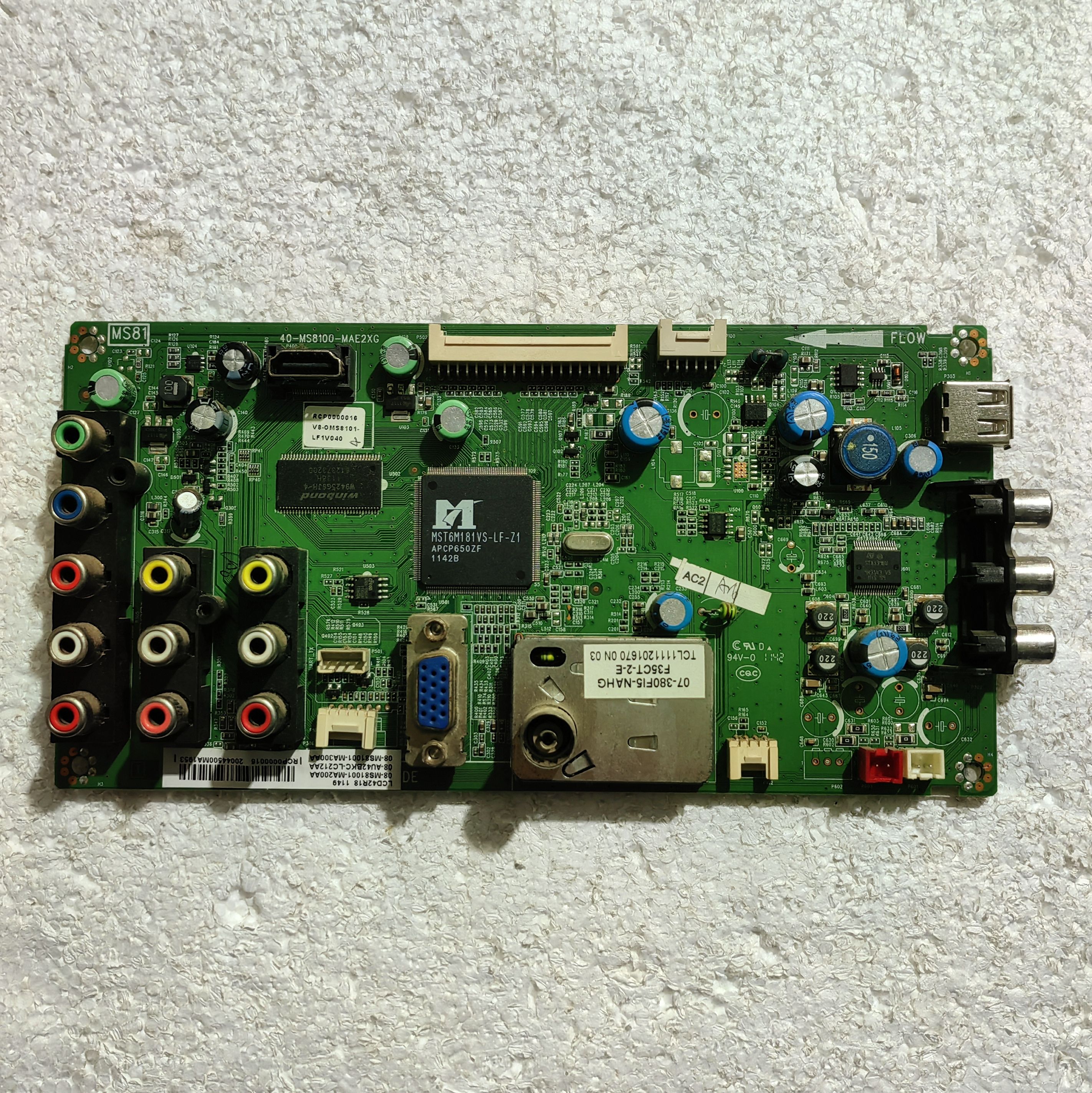 原装TCL L26E320B主板40-MS8100-MAE2XG配屏T260XW06测试好 现货