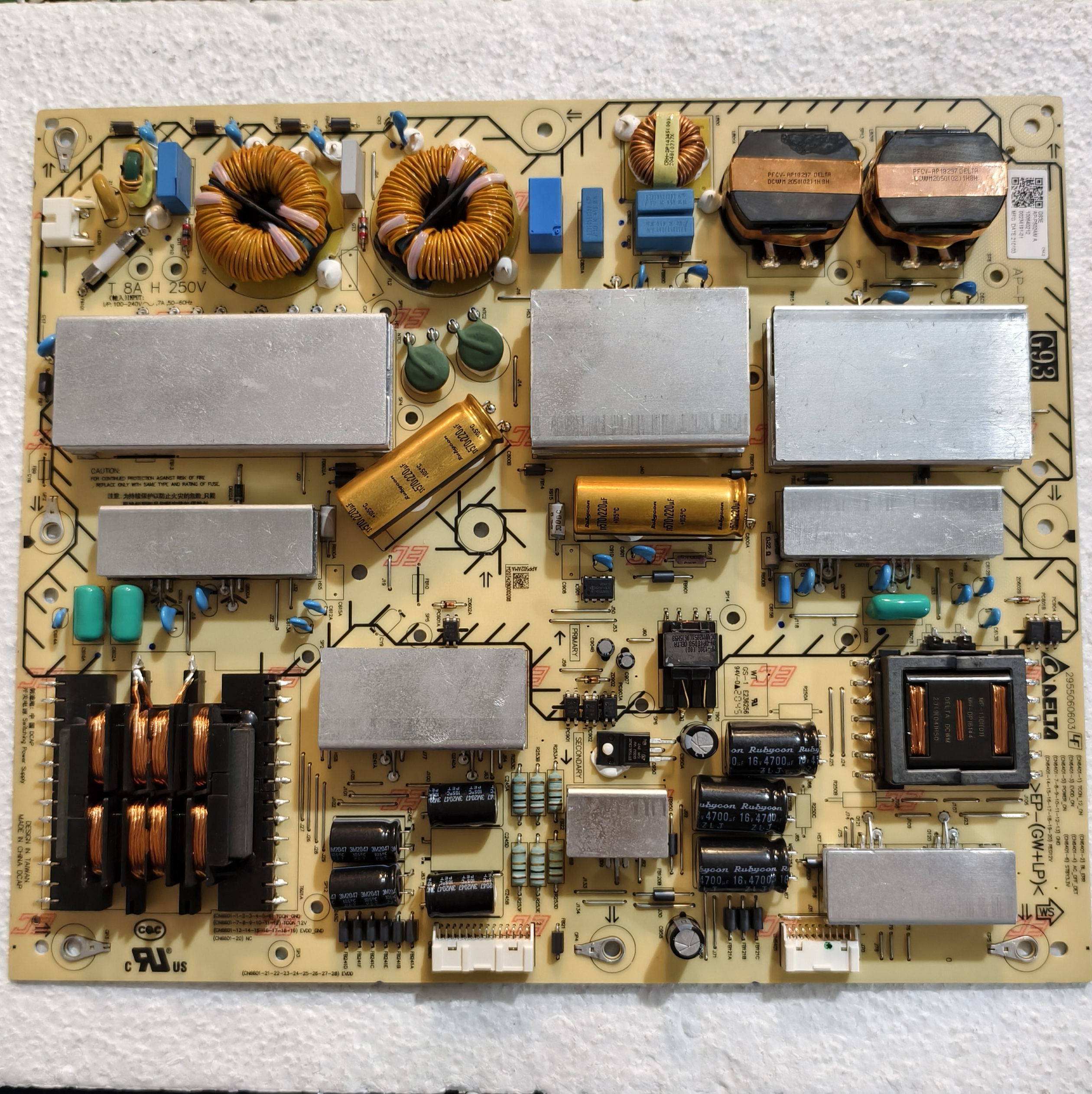 九成新原装索尼KD-65A8H电源板AP-P502AM 2955060603 测试好现货