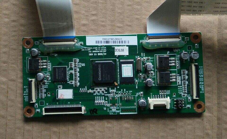 原装长虹3D42738i/3D42A3700等离子逻辑板JUQ7.820.00056097 测好 - 实物图