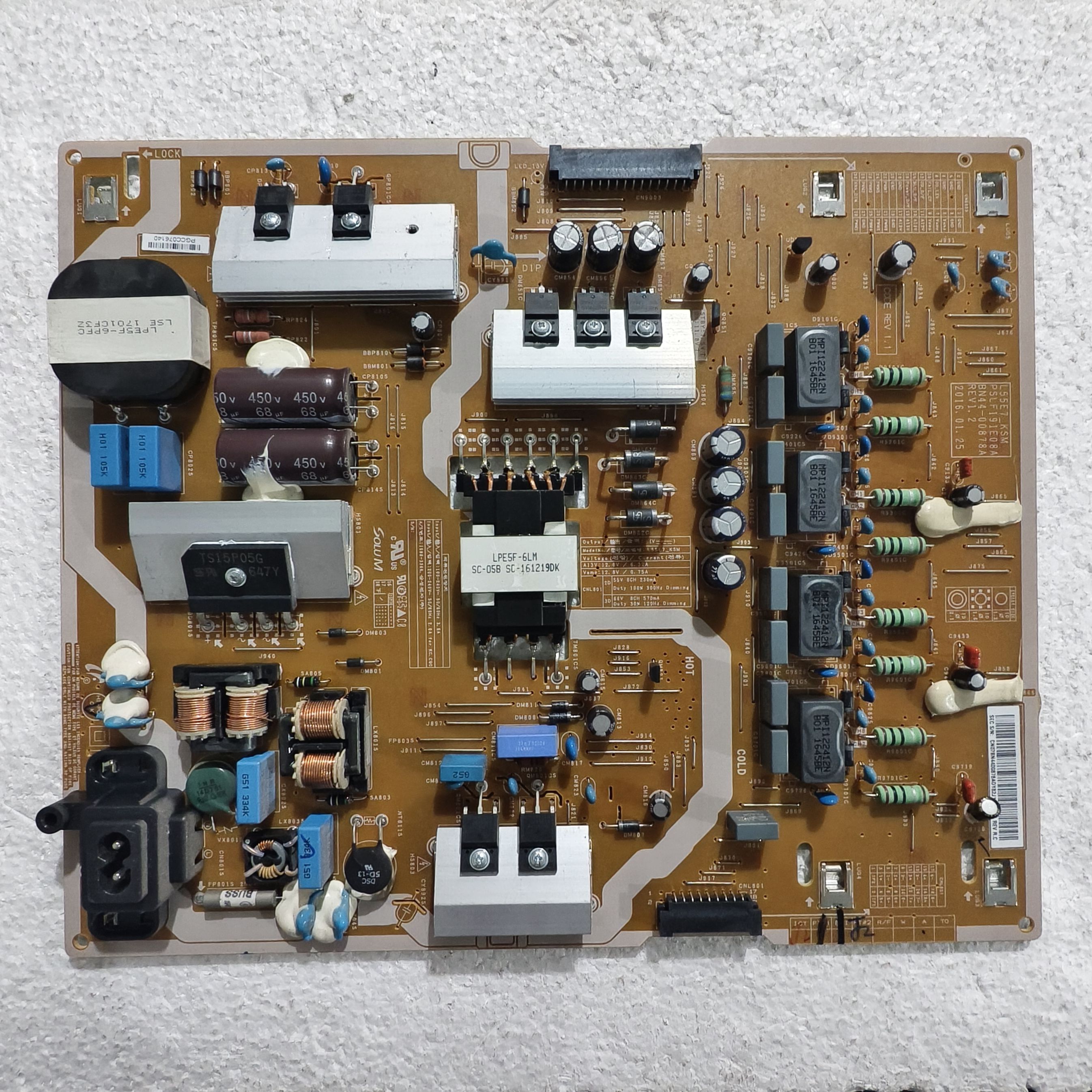 原装拆机三星UA55KS7300JXXZ电源板BN44-00878A L55E7_KSM 现货