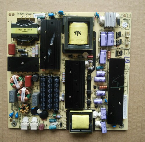 原装海尔LS42H6000电源板TV5001-ZC02-01实物图