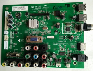 原装TCL LE39D31主板4707-59MST9-A6233K01屏K390WD6实物图