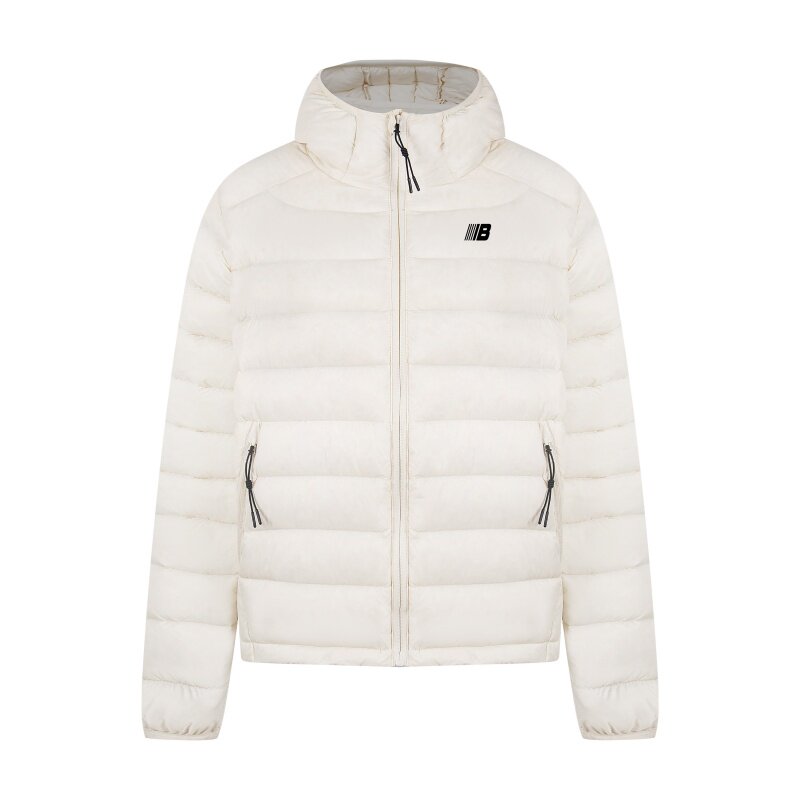 万千少女LULU轻薄连帽排骨羽绒服冬季保暖男女修身显瘦内胆外套