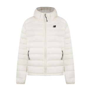 万千少女LULU轻薄连帽排骨羽绒服冬季保暖男女修身显瘦内胆外套