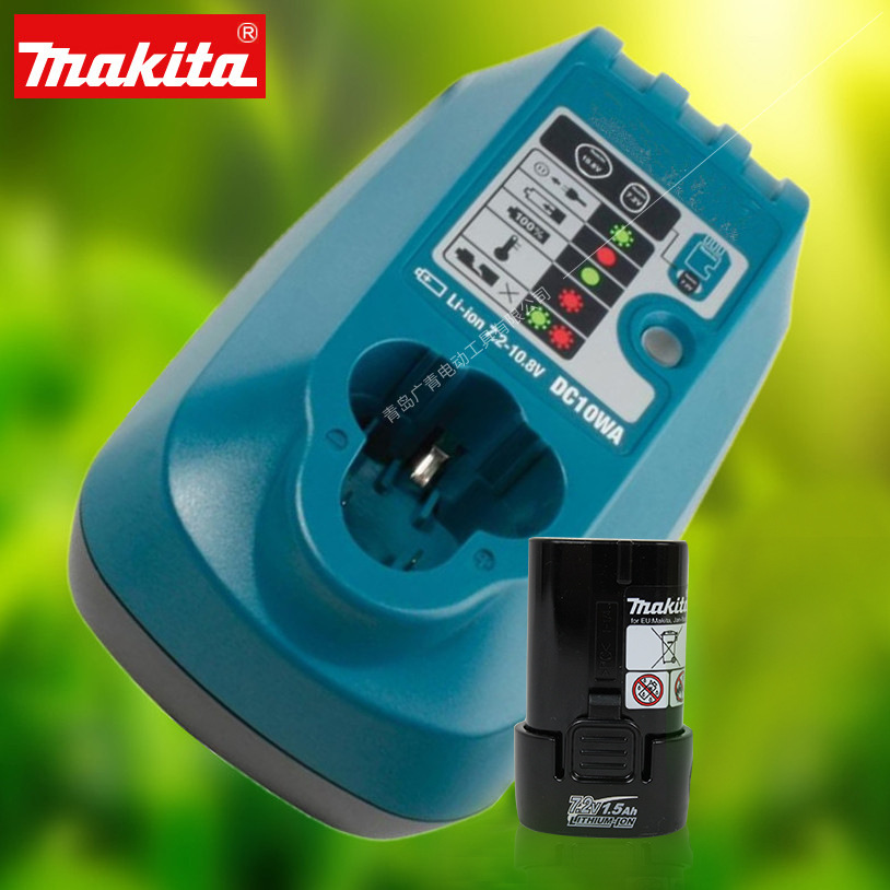 日本Makita牧田7.2V锂电池DF012DSE充电器充电钻BL0715电动起子机