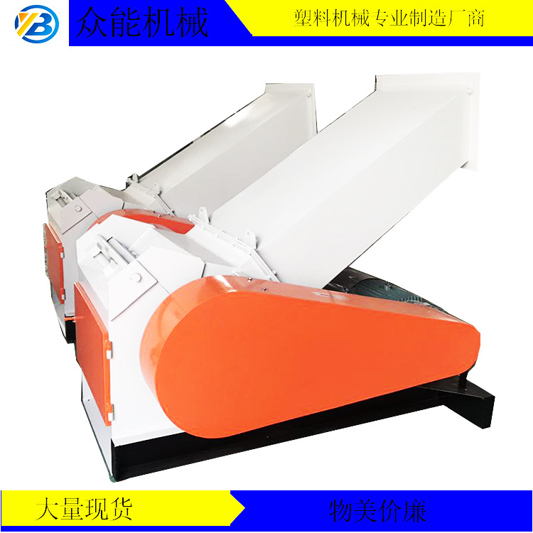 PVC给水管破碎机PVC排水管破碎机塑料型材塑料片材破碎机高效破碎
