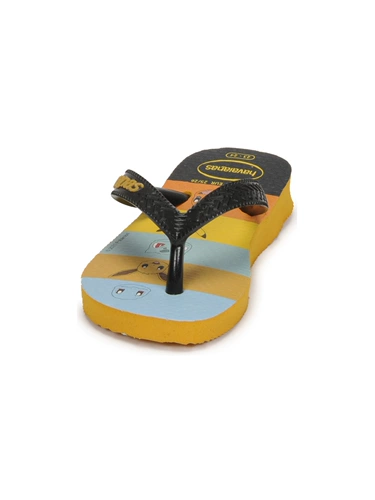 Havaianas Сланцы для мальчиков, пляжная черная летняя пляжная обувь, мягкая подошва