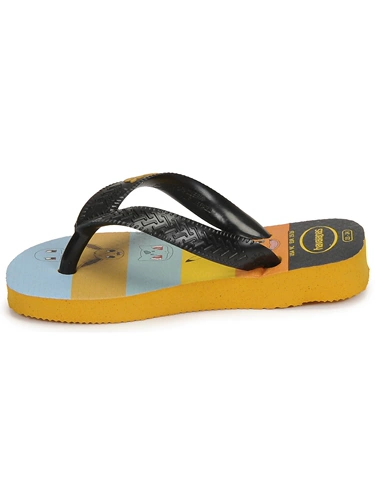 Havaianas Сланцы для мальчиков, пляжная черная летняя пляжная обувь, мягкая подошва