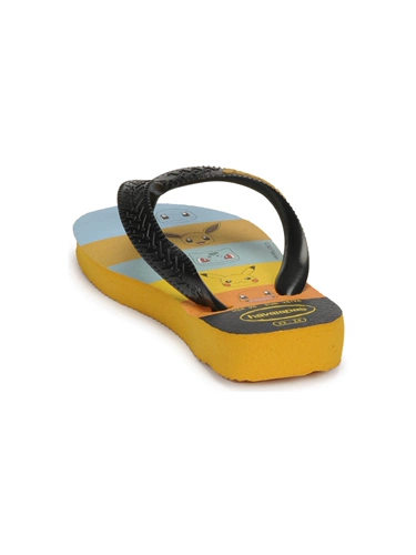 Havaianas Сланцы для мальчиков, пляжная черная летняя пляжная обувь, мягкая подошва