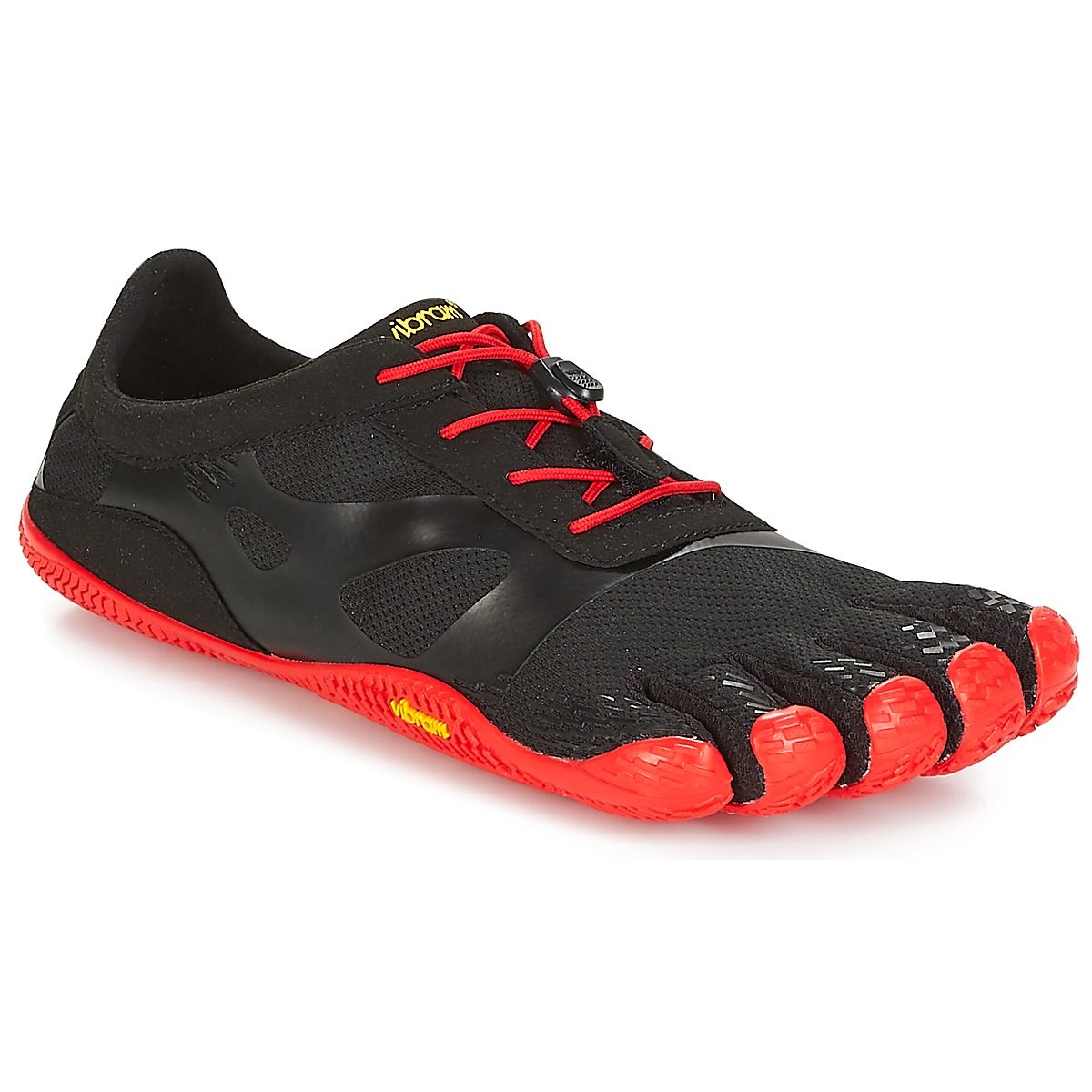 vibram fivefingers男 包头 凉鞋 黑色红色 18m0701 noir rouge