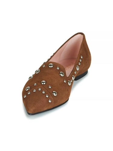 Pretty Ballerinas Модная коричневая летняя обувь для кожаной обуви