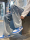 Американские мужские брюки tide brand new summer smiley graffiti застиранные ретро-джинсы свободные прямые широкие брюки mini 2