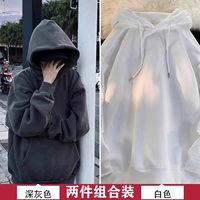 Темно -серый+белый