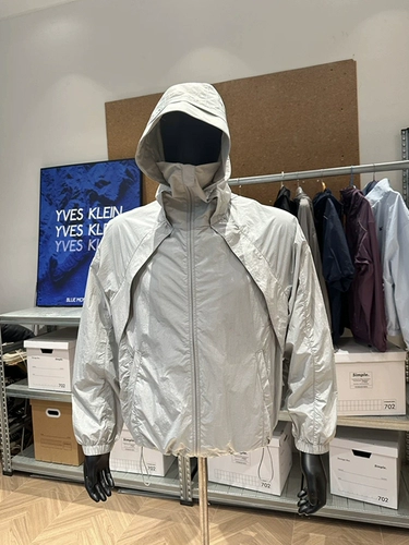 Черная тонкая толстовка с капюшоном, летняя одежда для защиты от солнца, дорожная спортивная куртка, в американском стиле