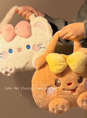 可爱手提暖水袋充电防爆正品暖手宝教室办公室被窝专用暖宝宝礼物