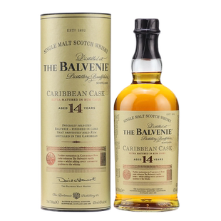 洋酒百富14年纯麦威士忌 THE BALVENIE 14YO Caribbean Cask 英国