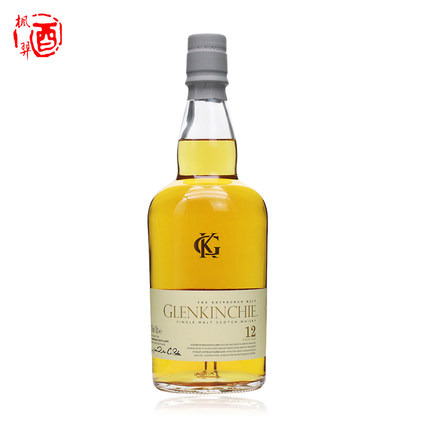 Glenkinchie 格兰昆奇12年单一麦芽苏格兰威士忌洋酒烈酒 行货