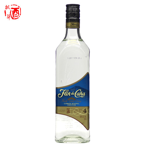 甘蔗之花4年朗姆酒 进口洋酒 尼加拉瓜行货 700ML调酒基酒朗姆酒