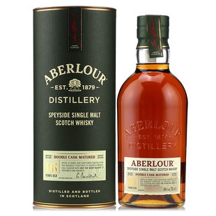 Aberlour亚伯乐16年双桶单一麦芽苏格兰威士忌 洋酒 烈酒雅伯莱
